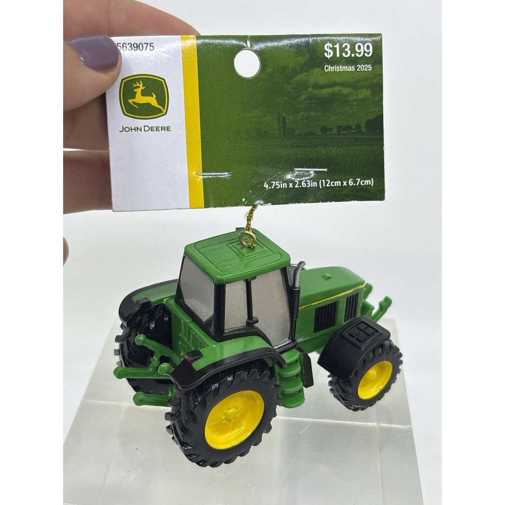 John Deere Tractor Christmas Ornament By Kurt Adler New Tags